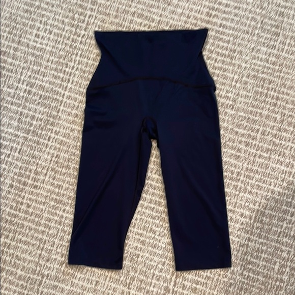 Women’s Navy Blue Leggings by SPANX Sz Lg - Picture 1 of 5